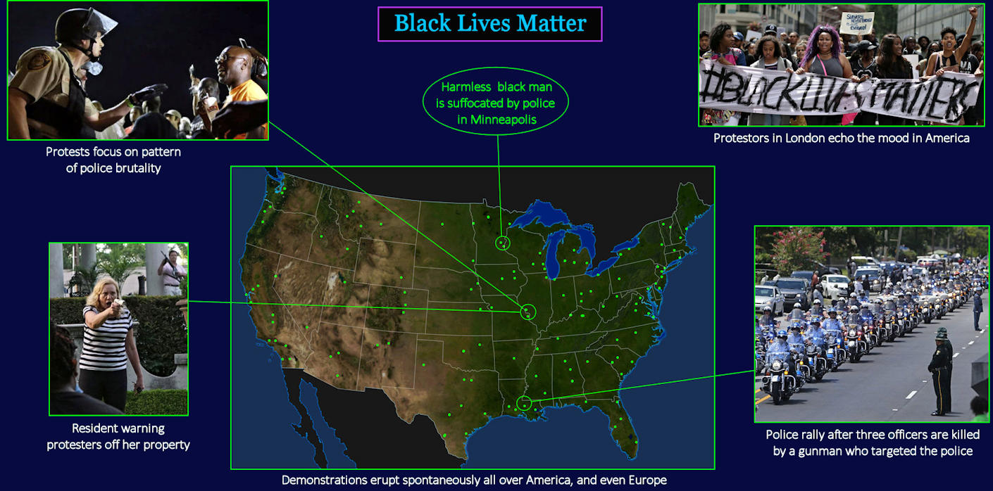 #BlackLivesMatter, Rodney King protests, 2015